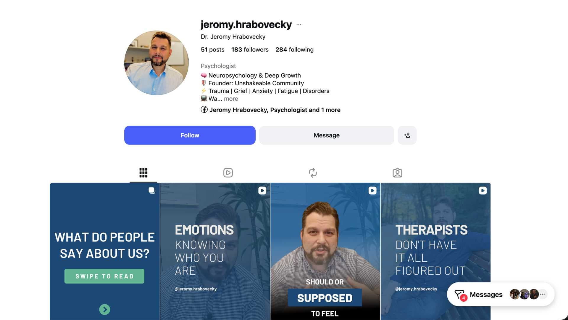 Dr Jeromy Hrabovecky — Psyche Creative